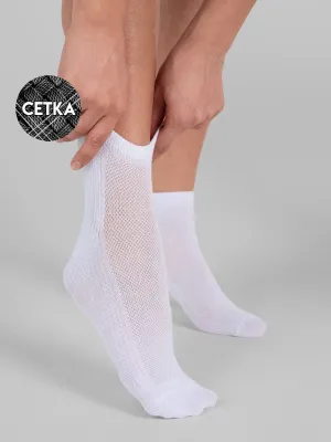 Носки детские С 736 белый р.22-24