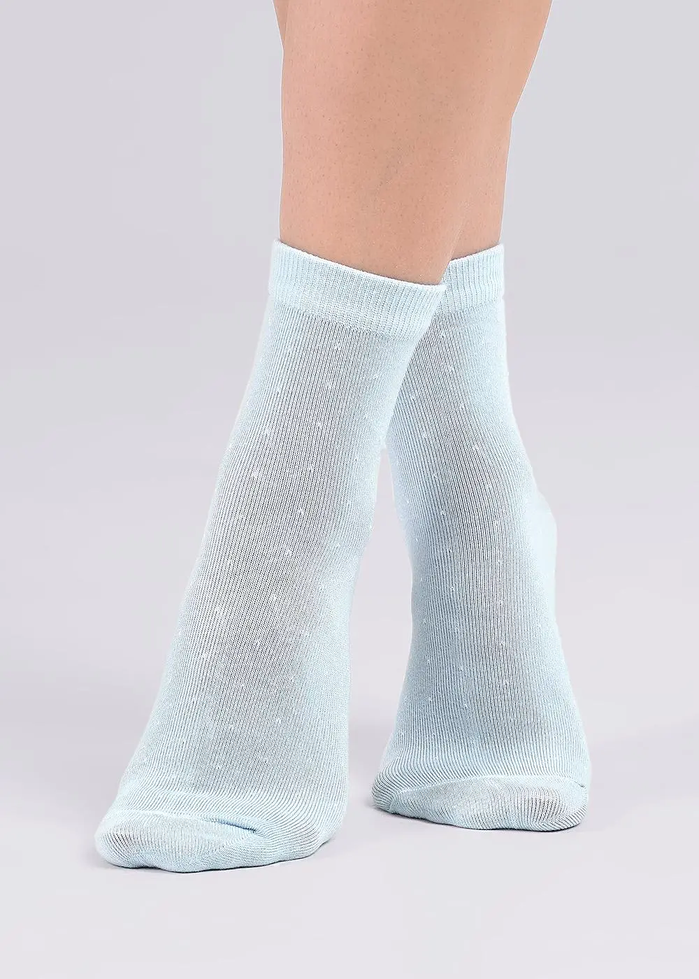 CLEVER носки женские L1002 market line св.голубой р.23