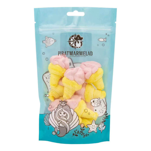 PIRATMARMELAD конфеты-маршмеллоу мороженое 125г