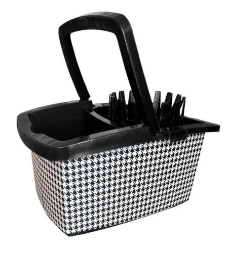 YORK Style Pepita ведро 10л прямоугольное с отжимом  071210_