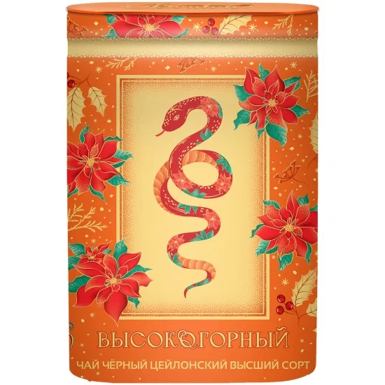 БОНТОН чай черный крупнолистовой высокогорный ж/б 100г