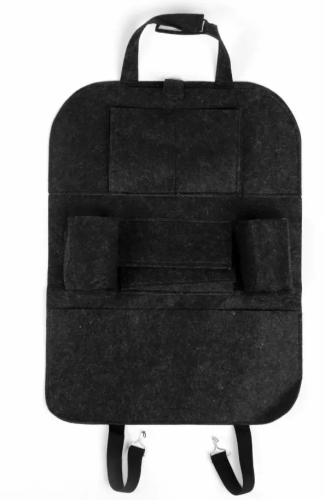 Органайзер на спинку сиденья цв.т.серый 55*41см 3043374