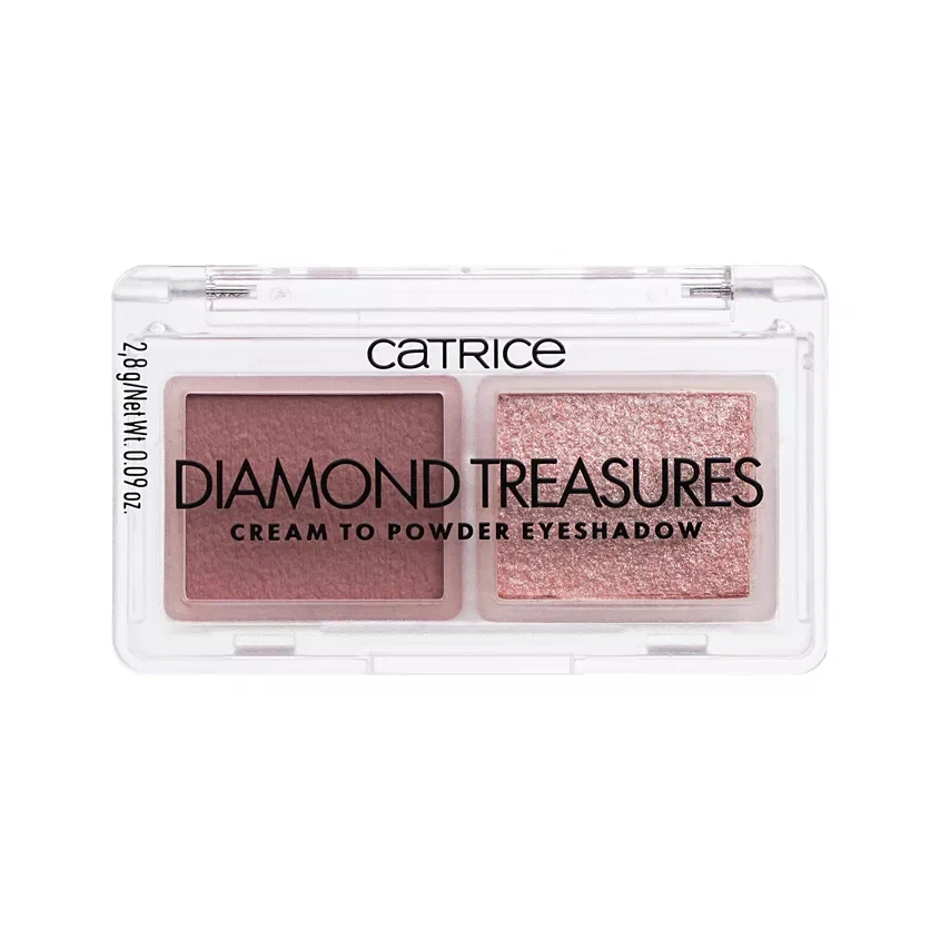 CATRICE палетка теней д/век diamond treasures cream to powder eyeshadow т.020