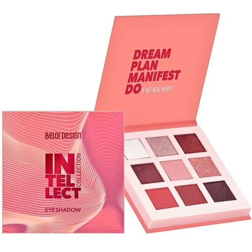 BELOR DESIGN палетка теней д/век intellect