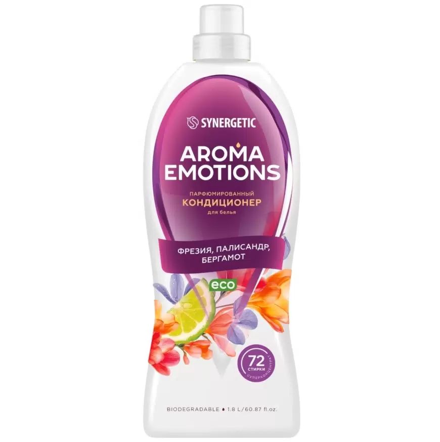 SYNERGETIC EMOTIONS кондиционер д/белья концентрат joy/радость 1,8л