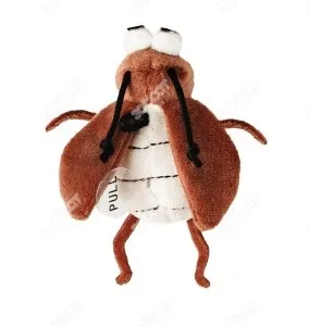 WOGY игрушка д/кошек цикада со звуком 2024-8764