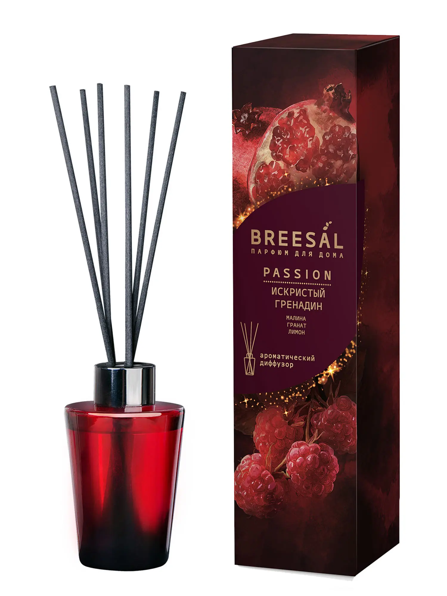 BREESAL диффузор ароматический passion искристый гренадин