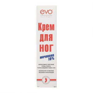 EVO крем д/ног с мочевиной 50мл