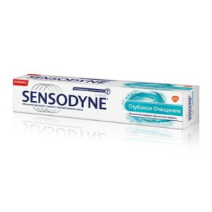 SENSODYNE паста зубная глубокое очищение 75мл