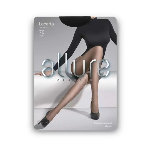 ALLURE колготки женские lacerta 70 glace р.2