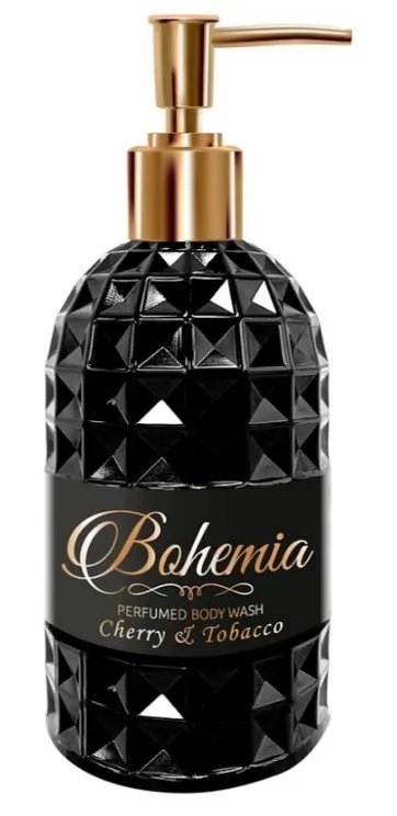 BOHEMIA гель д/душа парфюмированный вишня и табак дозатор 500мл
