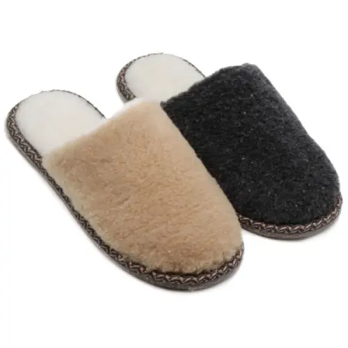 LUCKY LAND обувь домашняя мужская пантолеты 4274 M-FUR-P р.45