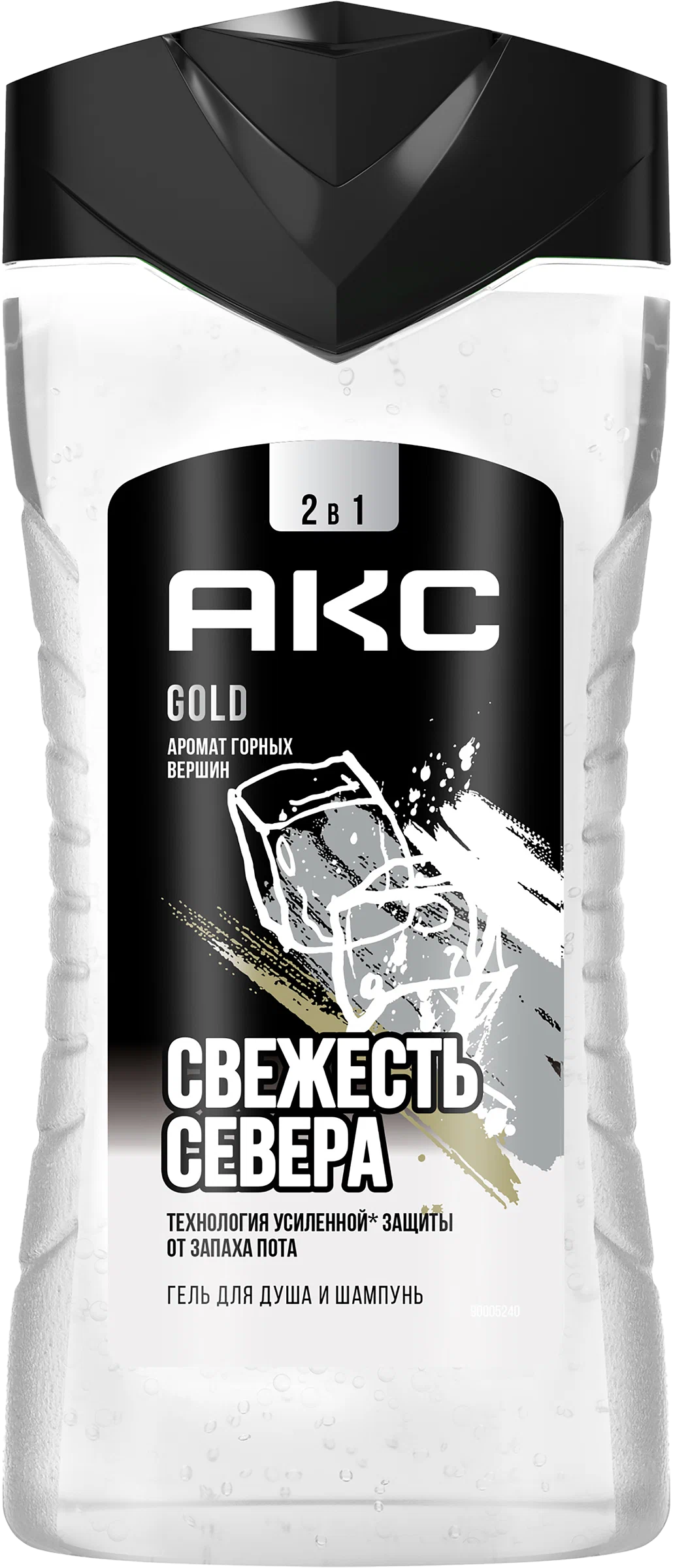 АКС гель д/душа gold 250мл