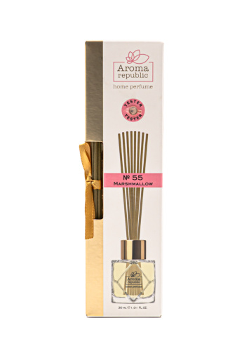 AROMA REPUBLIC диффузор marshmallow в стеклянном флаконе 30мл №55