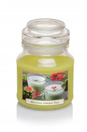 BARTEK свеча аромат. матча зеленый чай 5*10см