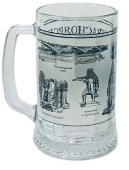 Кружка Красноярск стекло 500мл