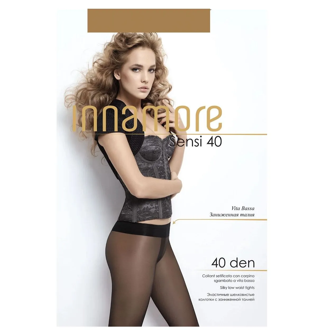 INNAMORE колготки женские sensi 40 daino р.2