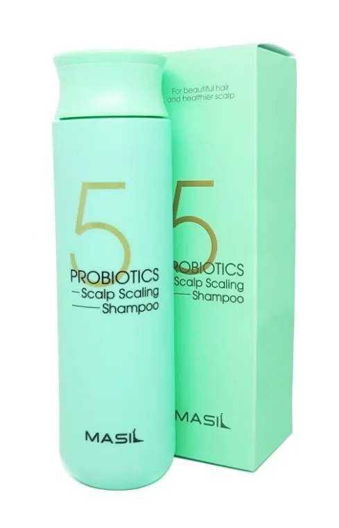 MASIL шампунь д/волос глубоко очищающий 5 probiotics scalp scaling shampoo 300мл