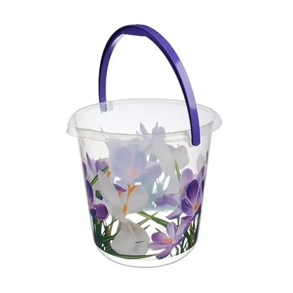 Ведро 5л деко в ассорти М2425