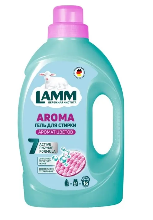 LAMM средство д/стирки жидкое гель aroma 1,04л (8)