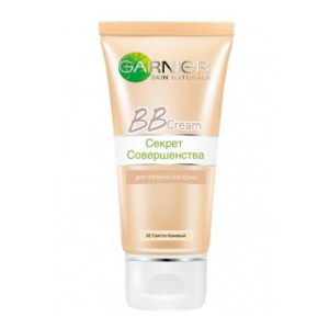 GARNIER Skin naturals bb-крем д/лица секрет совершенства т.02 св.бежевый 50мл