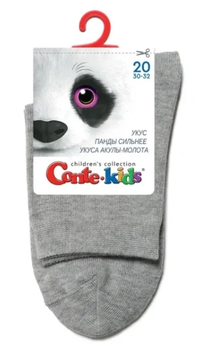 CONTE носки детские 3D SOCKS 24С-70СП серый р.20