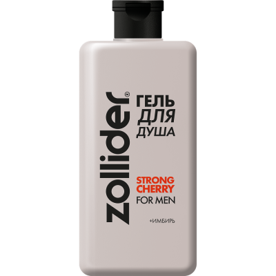 ZOLLIDER гель д/душа strong cherry for men 370мл