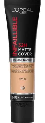 LOREAL крем тональный инфаибль матовый т.145 beige