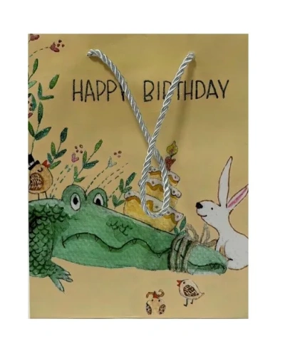 Пакет подарочный 23*18*10см С Днем рожденья EL231107637