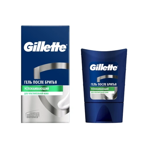 GILLETTE гель после бритья series sensitive д/чувствит. кожи 75мл 287/088/543