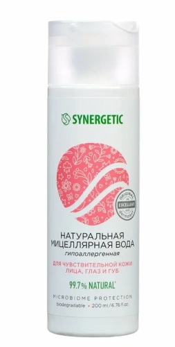 SYNERGETIC мицеллярная вода натуральная 200мл