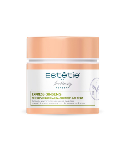 ESTETIE маска-лифтинг д/лица тонизирующая express ginseng 45мл