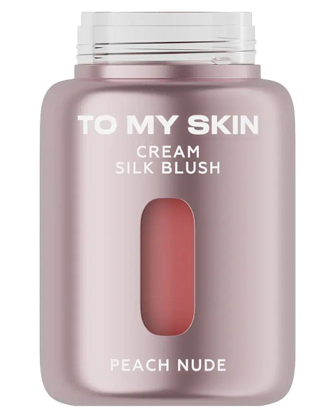 TO MY SKIN румяна cream silk blush, тон 02 peach nude