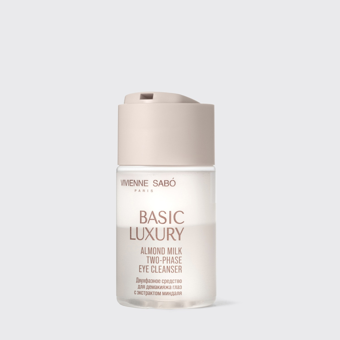 VIVIENNE SABO средство двухфазное для демакияжа глаз с экстрактом миндаля basic