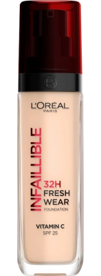 LOREAL крем тональный infaillible свежий тон 32ч т.020