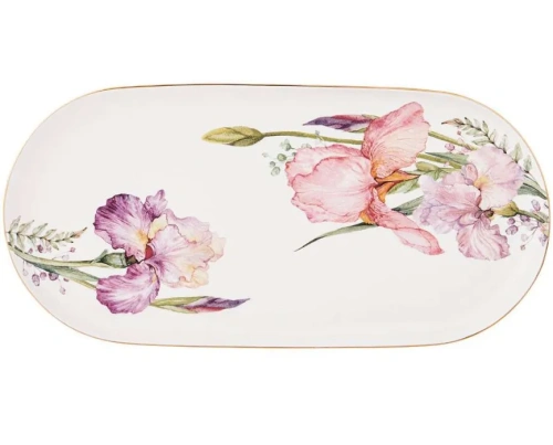 LEFARD Ирисы блюдо овальное 30,5см 590-342
