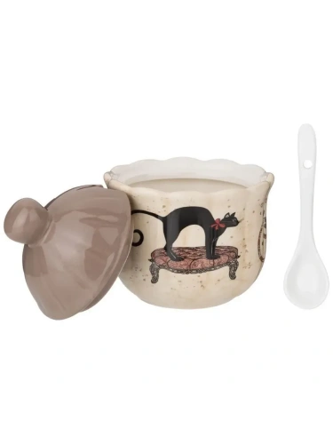 AGNESS Парижские коты сахарница 280мл 358-1737