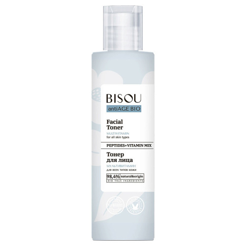 BISOU тонер д/лица мультивитамин д/всех типов кожи  150мл