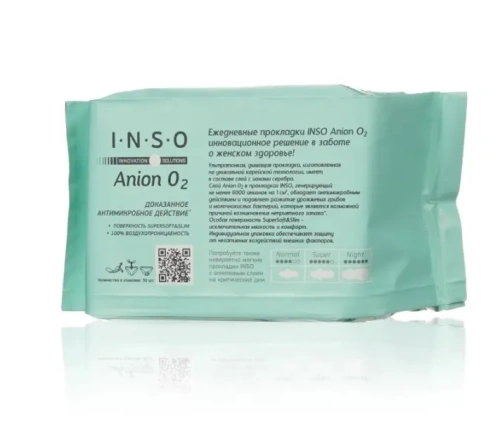 INSO Anion O2 прокладки ежедневные 30шт