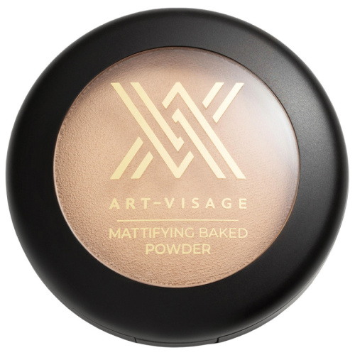 ART-VISAGE пудра д/лица запечённая velvet mineral 02