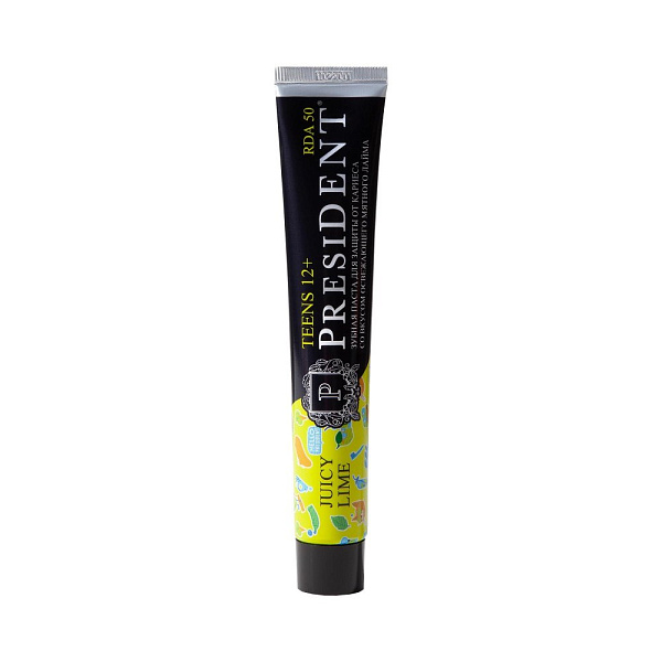 PresiDENT Teens Зубная паста Juicy Lime 12+, 70 г