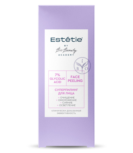 ESTETIE суперпилинг 7% glycolicacid face peeling 30мл