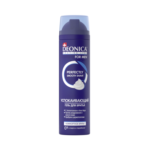 DEONICA FOR MEN гель д/бритья комфортное бритье 200мл