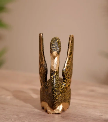 Сувенир лебедь дерево 7*8*15см 7779777