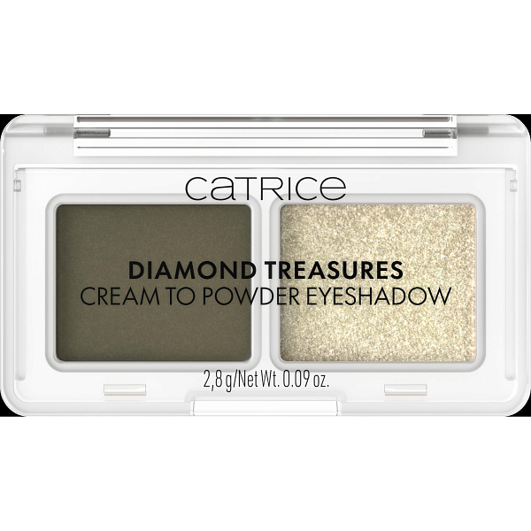 CATRICE палетка теней д/век diamond treasures cream to powder eyeshadow, тон 040