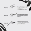 VIVIENNE SABO подводка для глаз водостойкая waterproof liquid eyeliner charbon shade т.01