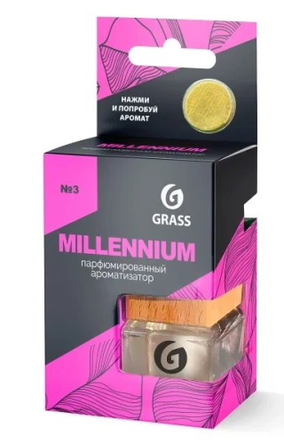 GRASS ароматизатор жидкий подвесной millennium