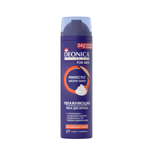 DEONICA FOR MEN пена д/бритья максимальная защита 240мл