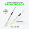 INFLUENCE BEAUTY карандаш для бровей brow robot автоматический ультратонкий т.03