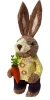Сувенир Кролик солома 26см ED25063